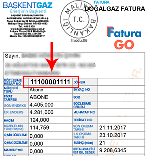 ankara başkentgaz doğalgaz fatura örneği