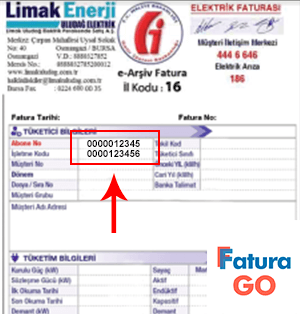 Limak Uludağ Elektrik Fatura Örneği